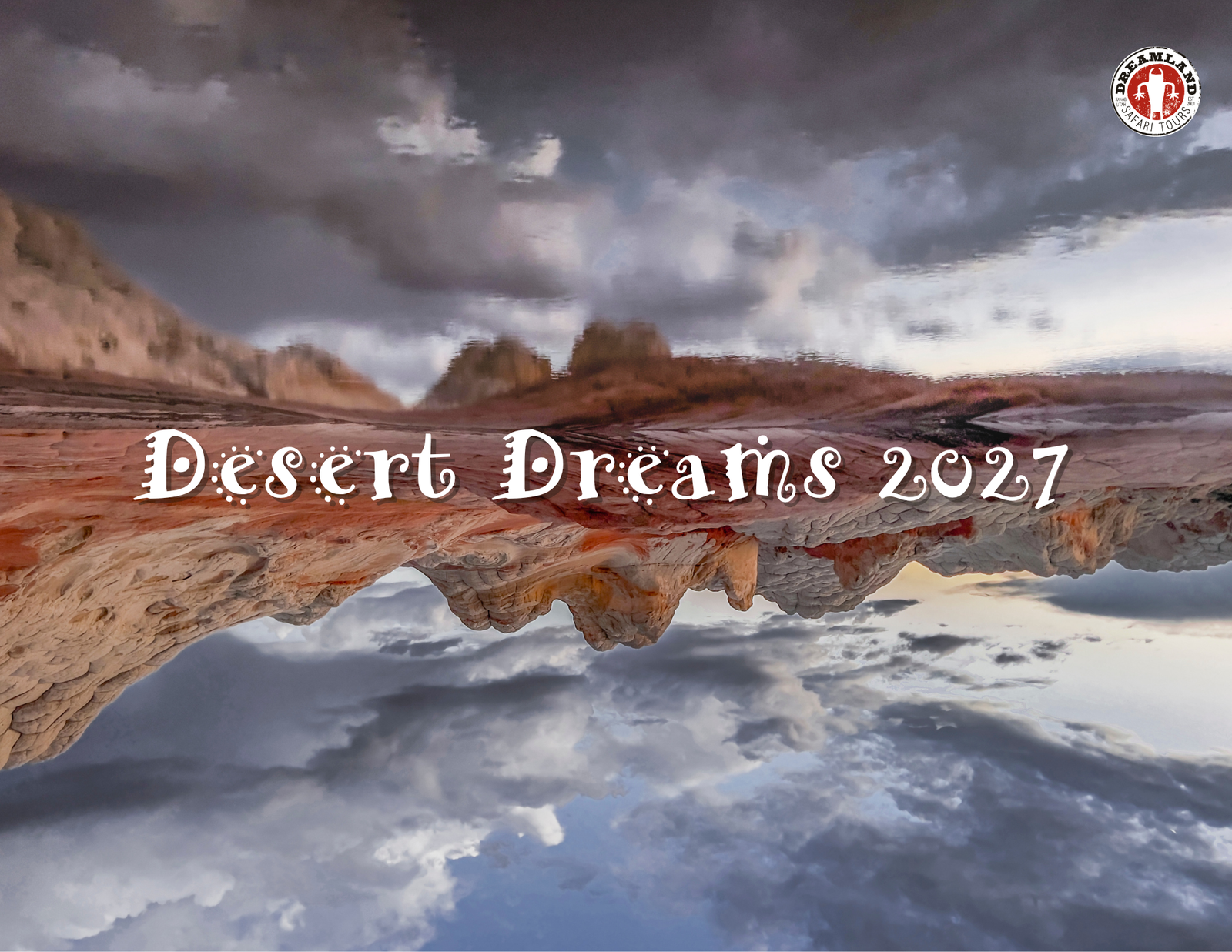 Calendar: 2027 Desert Dreams Wall