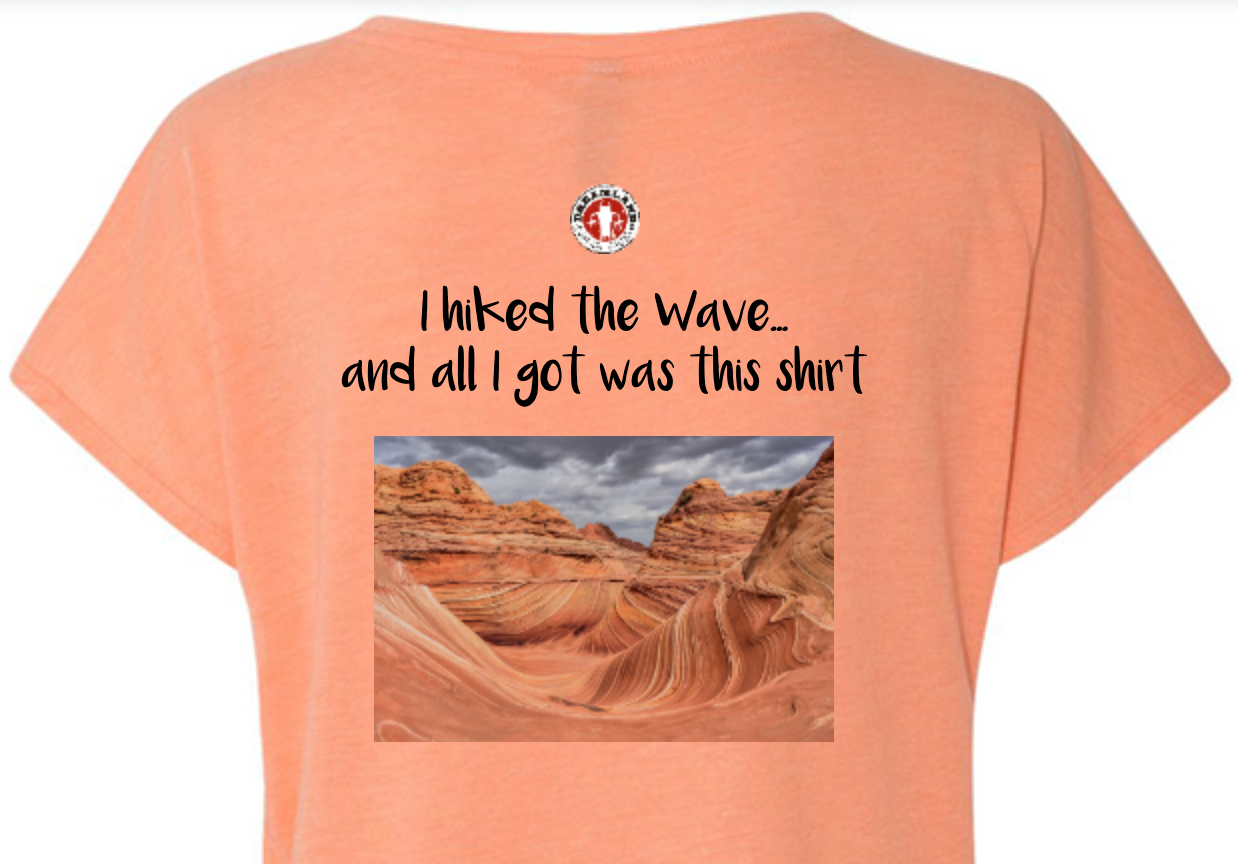 T-Shirt, Wave, Women's